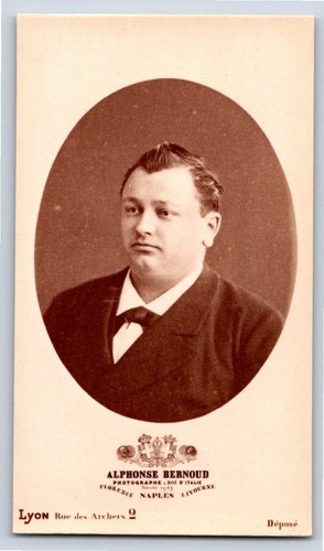 Cdv 1870 jeune homme - cdv,