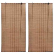 vidaXL Tende a Rullo in Bambù
