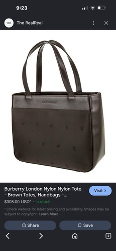 Tracolla burberry marrone - burberry,