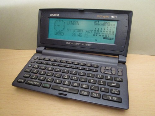 Casio diary 7100 pocket - diary,