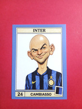 FIGURINA CARICATURA CALCIATORI