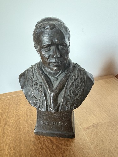 Statua bronzo busto - in,