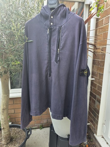 Felpa con cappuccio mezza zip
