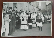 10583 FOTO FORMATO CARTOLINA COSTUME SARDO DI SELARGIUS A NUORO