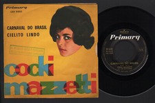 7" COCKI MAZZETTI CARNAVAL DO BRASIL / CIELITO LINDO 1962 RIFI PRIMARY CRA 91855