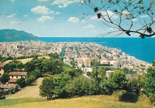 Vecchia cartolina pesaro - cartolina,