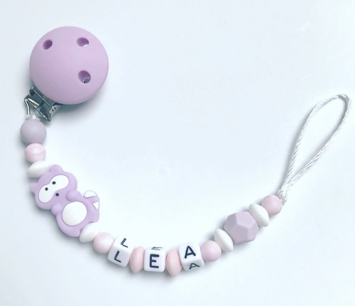 Pacifier chain bow - chain, nuckelkette