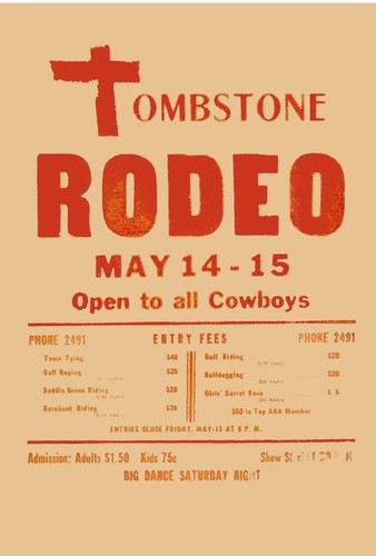 Western rodeo advertising - rodeo,
