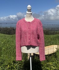 ZARA maglia rosa maglione