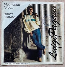 LUIGI PAGANO - Me Manca 'O Ca.. 7"  Italian Disco Electronic FUNKY 70's