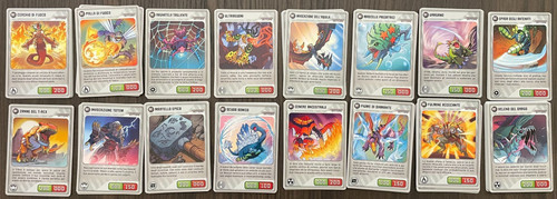 Lotto 159 carte invizimals - carte,