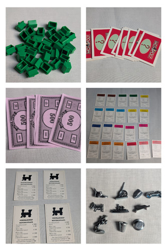 Parker hasbro monopoly 2001 - parker,