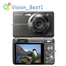 Sony Cyber-shot DSC-W300 Digital Camera 13.6MP Dark Graphite Red-Eye Reduction