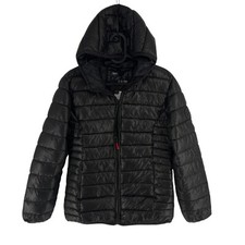 Giacca cappuccio nera - cappuccio,