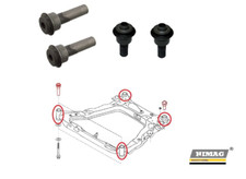 4 Silent Block Culla Motore Anteriore per Nissan Qashqai -Koleos
