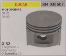 PISTONE COMPLETO MOTORE MOTOPOMPA IRRORATRICE DUCAR DP25 DP40 D 52