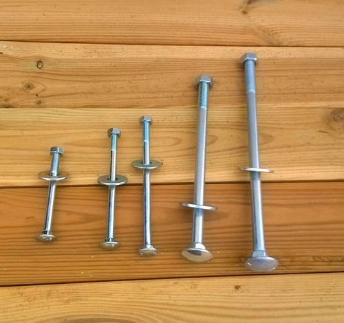 Bulloni passanti per legno - , +