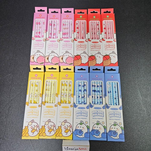 Molang set 4 matite - molang,