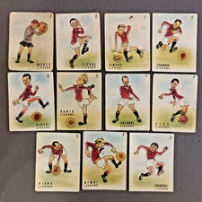 1947 - 48 FIDASS Figurine dei Milioni - LIVORNO Squadra Completa 11 calciatori