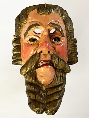 Maschera danza legno - maschera,
