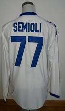 MAGLIA SAMPDORIA 77 SEMIOLI CALCIO KAPPA MANICHE CORTE CON ETICHETTE TG XXL