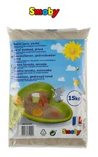 SABBIA per sabbiere bambini 15 kg IGIENIZZATA  7600031000 Smoby -nuovo-Italia