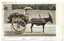 PALERMO (1396) - PALERMO SICILIA. Tipo Siciliano, Carretto da vino - Fp/Vg 190?