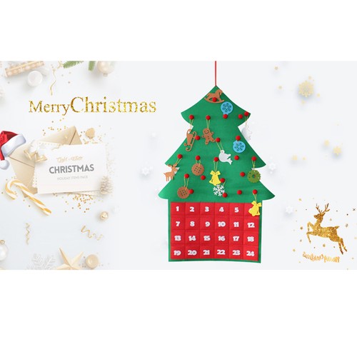 Calendario dell avvento - calendario, dell'avvento