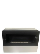 Camino a Bioetanolo da Terra Moderno Bicolore Nero/Bianco – Design Rettangolare