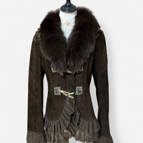 Giacca cropped pelle - cropped, in