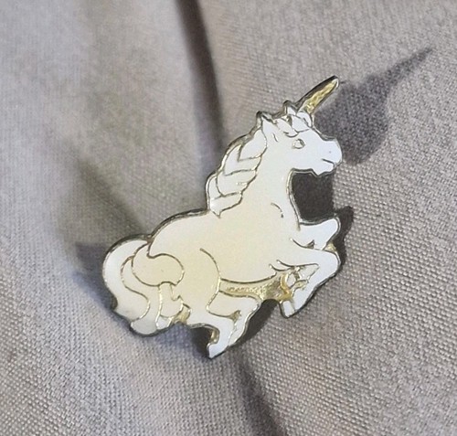 Spilla vintage unicorno - spilla,