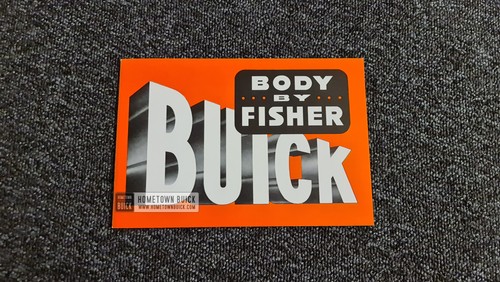 Brochure buick body fisher - body, by