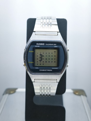 Calendario casio casiotron - calendario,