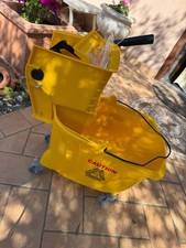 Carrello con secchio 32 lt e