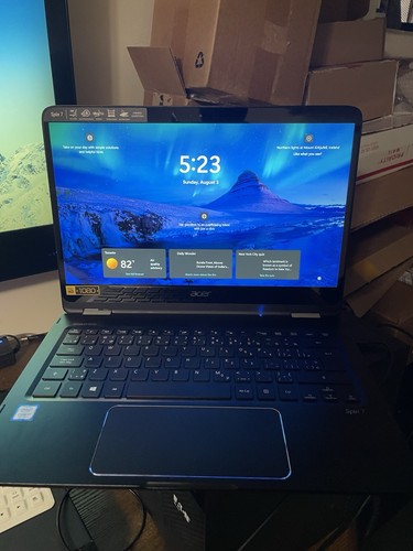 Acer spin laptop - 8th, gen