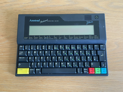 Amstrad nc100 blocco note - amstrad,