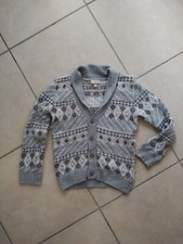 Cardigan Pullover Maglione Giacca Grigia Bambino Ovs 30 36 Mesi Bottoni