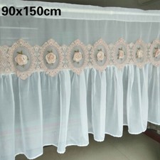 Fiore Ricamo Tulle Tende Corto