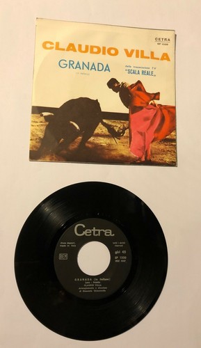 Disco giri claudio villa - 7",