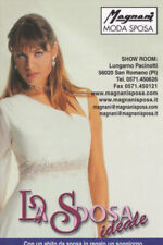 Calendarietto - le spose ideale - magnani moda sposa - san romano - anno 2004