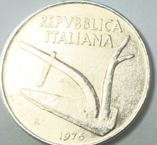 Italia moneta Republica del