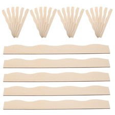  24 pezzi di bordi in legno