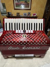 Fisarmonica Paolo Soprani 80 Bassi Usata Perfetta