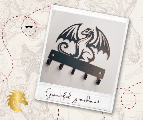Portachiavi graceful dragon - dragon,