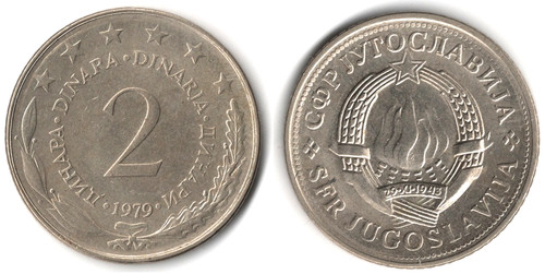 Jugoslavia dinara 1979 - jugoslavia, 2