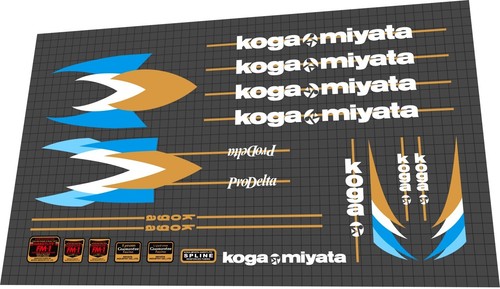 Set decalcomanie koga miyata - set,