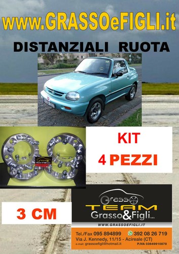 Kit distanziali ruota - ruota, for