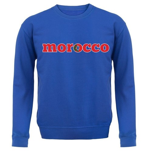 Bandiera marocco felpa uomo - marocco,