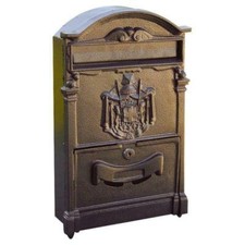 CASSETTA POSTALE COLORE BRONZO