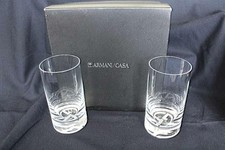 ARMANI /CASA coppia bicchieri